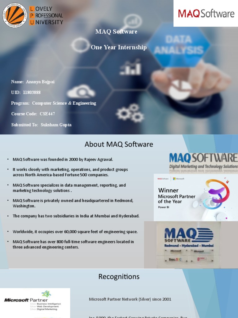 MAQ Presentation | PDF | Microsoft Azure | Cloud Computing