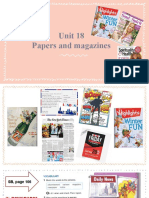 Unit 18 - Papers and Magazines