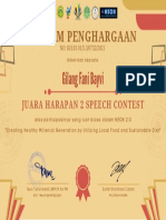 Gilang Fani Bayvi - Sertif Neon 2.0 Speech Contest