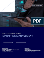 202-0101-001 - Arif Hosen - Mid Assignment - Marketing Management - Fall-2021