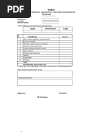 Confirmation Format (Probation)