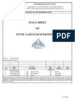 IPS-MBD21907-In-510C-Data Sheet of Level Gauge (Top Mounted) - A