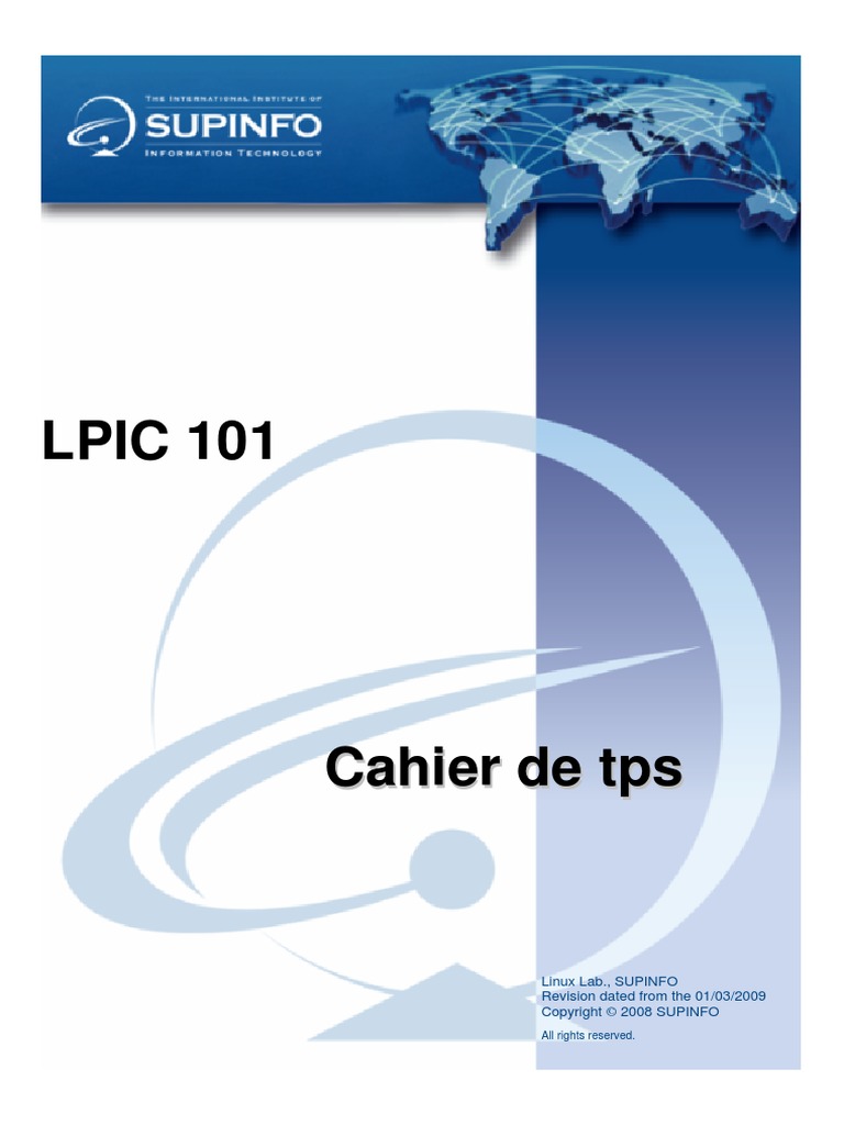 Lpic 101 TP I | PDF | Gestion informatique | Architecture (Informatique)