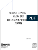Proposal Drawing Khaira Gali Blue Pine Mountain Hill Resorts