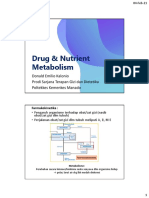 Metabolisme Obat dan Zat Gizi