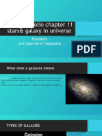 Science Folio Chapter 11 Stars& Galaxy in Universe: Teamates Arif Iman Lee & Thishantth