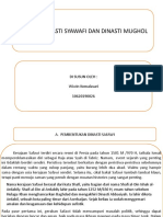 SEJARAH DINASTI SYAWAFI DAN DINASTI MUGHOL