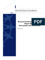 RPPR - Screen NSF - RGov - Sandinstructions