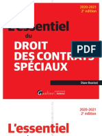 L'essentiel: Droit Des Contrats Spéciaux