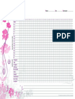 Zykluskalender Japanische Garten v2 Pink
