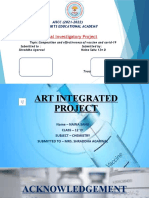 Final Investigatory Project: AISCC (2021-2022) Holy Hearts Educational Academy Subject - ENGLISH
