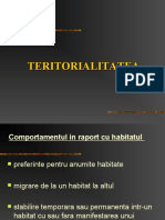 Teritoriu Spatiu Personal (Curs 5)