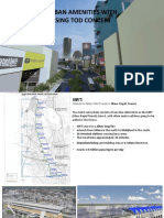 Integrating Urban Amenities With Transit Stops Using Tod Concept