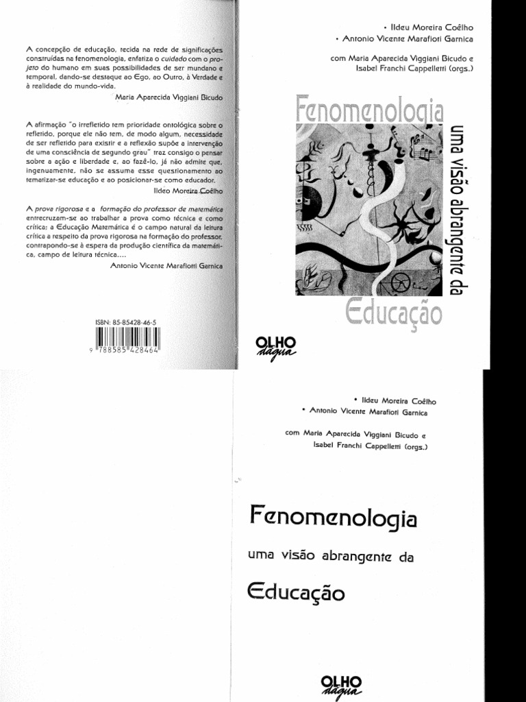 Prova Xxx Vedio - Fenomenologia Uma VisÃ£o Abrangente Da EducaÃ§Ã£o | PDF