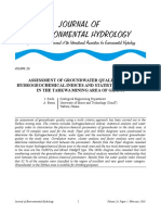 Assessment of Groundwater Quality Using