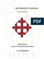 Apuntes de Derecho Canónico: Derecho Canónico y Concilio Vaticano II