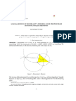 Generalization of Musselman'S Theorem. Some Properties of Isogonal Conjugate Points