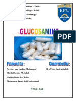 Report About Glucosamin