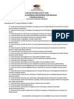 Formations Ouvertes 2022-2023 2nd Cycle