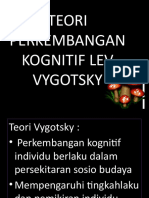 Teori Perkembangan Kognitif Lev Vygotsky