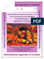 Pdfcoffee.com Tehnologii de Deshidratare a Legumelor Si Fructelor PDF Free