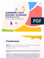 Leadership & Teambuilding Outbound For ILA 5-6