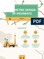 Geometric Design of Highways Group Project