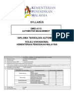 DMD 4113 Automotive Management