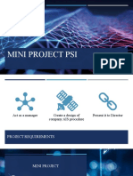 Mini Project PSI 2021