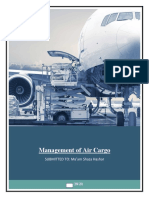 Air Cargo Logistics Mangement Project Report