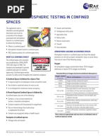 Atmospheric Testing in Confined Spaces