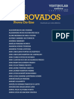 Lista de Aprovados - Campinas - Medicina