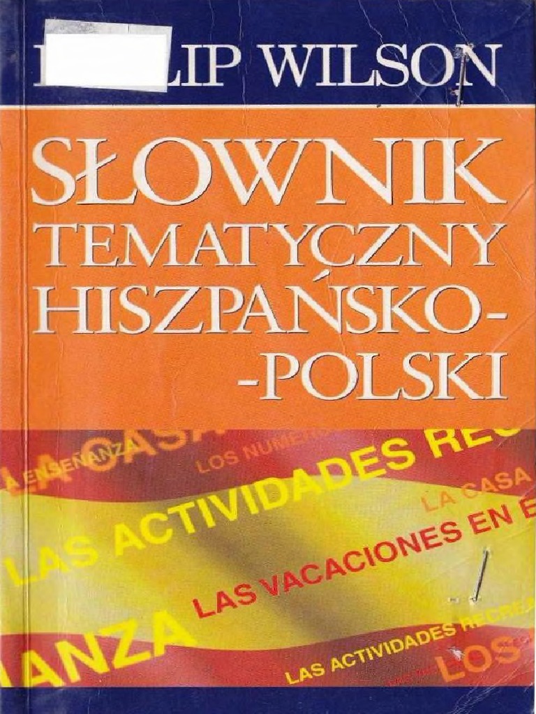 Slownik Tematyczny.hiszpansko Polski PDF
