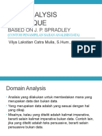 Data Analysis Technique