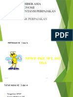 Tamplete PPT 03 & 04 NPWP DAN PKP