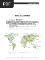 Tema 2. El Relieve