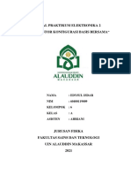 Final Praktikum Elektronika 2 "Transistor Konfigurasi Basis Bersama"