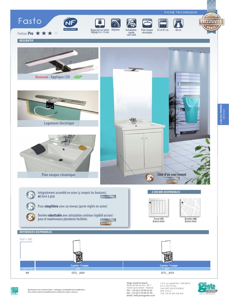 Gente FT Fasto | PDF | Diode électroluminescente | Biens manufacturés