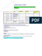 Introduction To Fluid Mechanics For EESD: Teaching