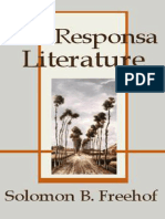 Responsa Literature by Solomon B. Freehof