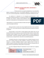 Estudios geotécnicos e infraestructura