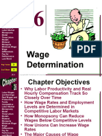 Wage Determination: Key Terms End Show