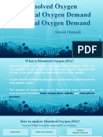 Dissolved Oxygen Biological Oxygen Demand Chemical Oxygen Demand
