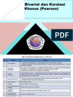 Materi m8. Korelasi Bivariat Dan Korelasi Khusus (Pearson) 1