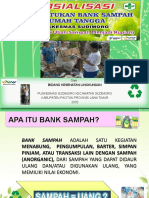 BismillaHirrahmaanirrahiim WULAN CENDANA BANK SAMPAH PKM SUDIMORO