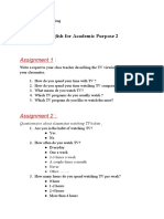 Assignment 1:: Portfolio of English For Academic Purpose 2