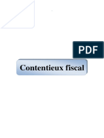 029 Contentieux Fiscal
