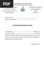 Attestation Service Fait | PDF