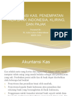 AKB SY Bab AKUNTANSI KAS, PENEMPATAN PADA BANK INDONESIA, KLIRING, DAN PAJAK