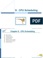 Chapter 5: CPU Scheduling: Silberschatz, Galvin and Gagne ©2011 Operating System Concepts Essentials - 8 Edition